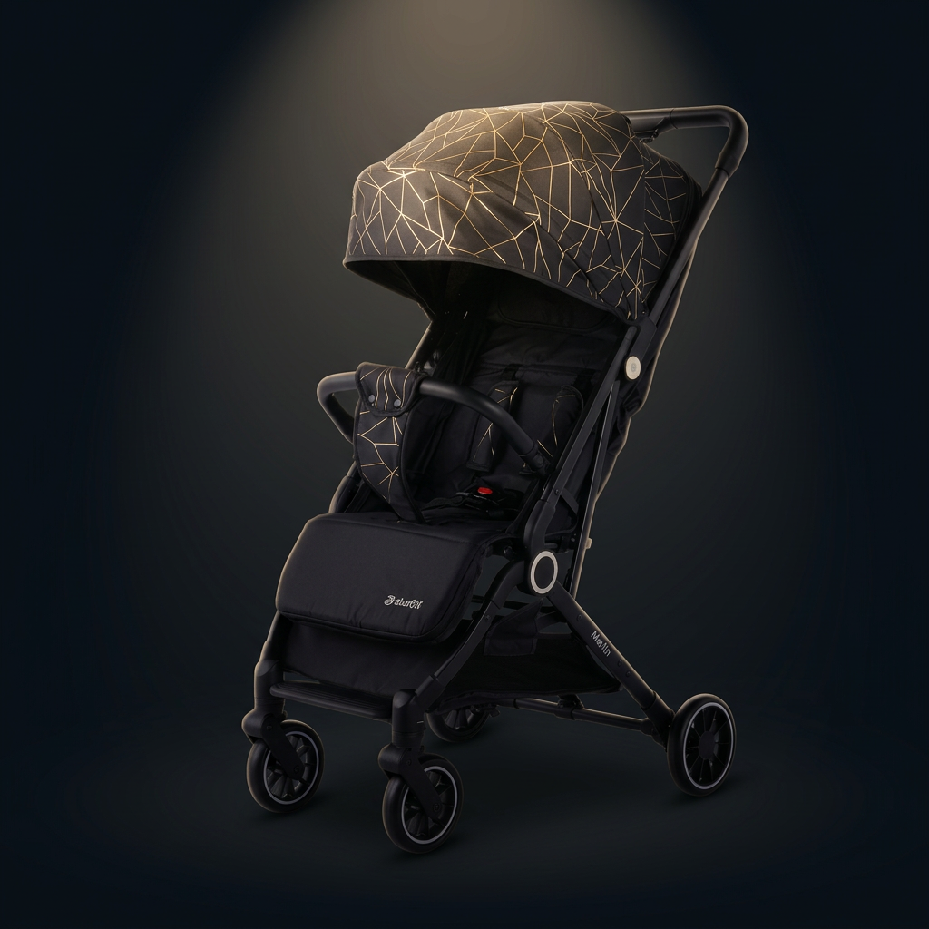 Merlin Compact Signature Black Gold
