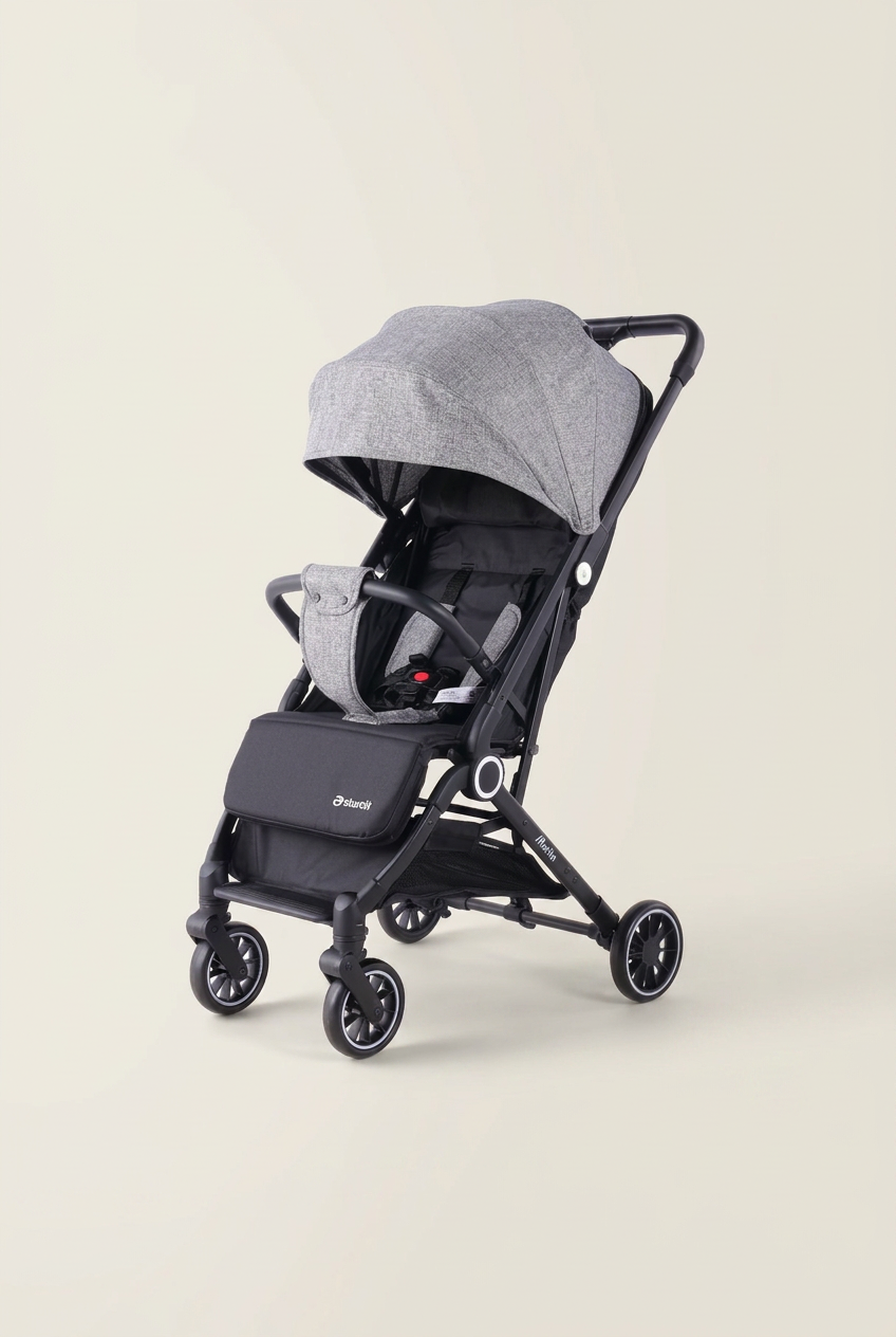 Merlin Compact Grey Melange ön açı