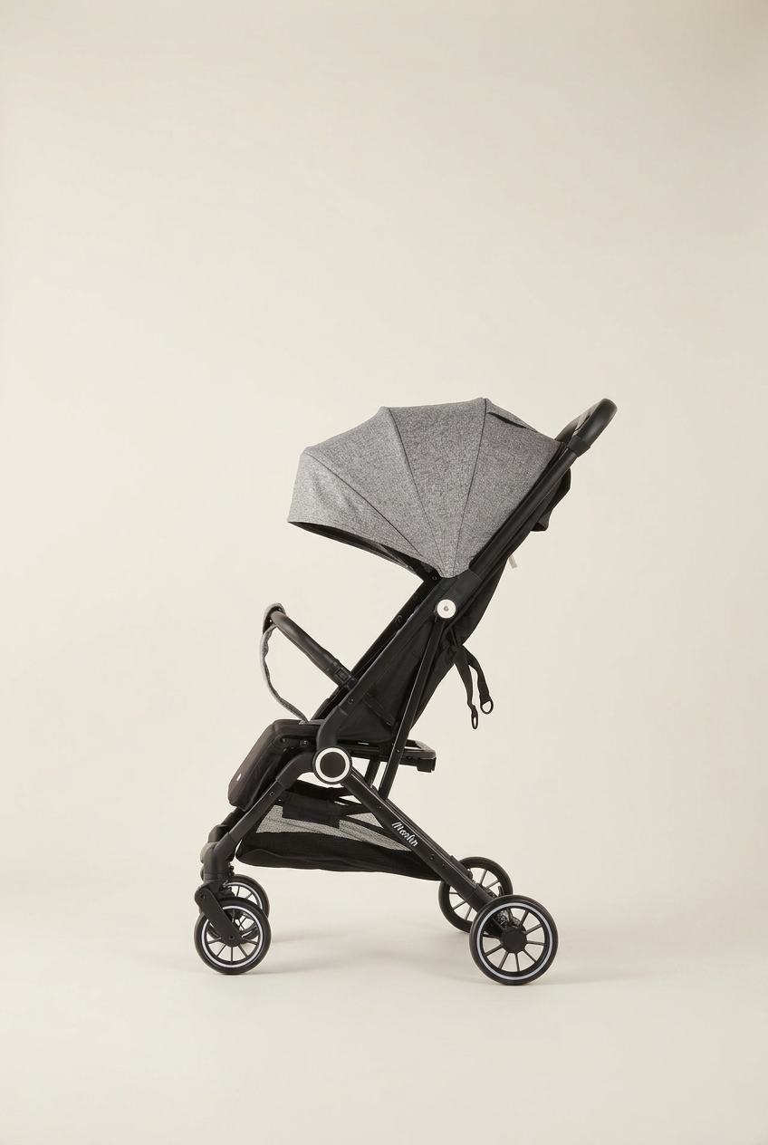 Merlin Compact Grey Melange yan profil